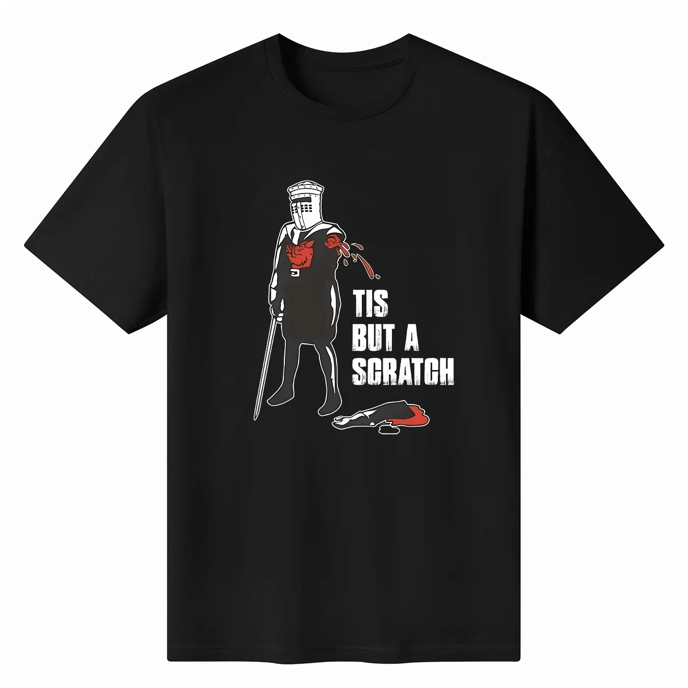 Hot Sale 'Tis But A Scratch T-Shirt Men'S Funny Oversized T Shirt Men Crew Neck Summer Shirts Tops S-6xl
Hot Sale 'Tis But A Scratch T-Shirt Men'S Funny Oversized T Shirt Men Crew Neck Summer Shirts Tops S-6xl