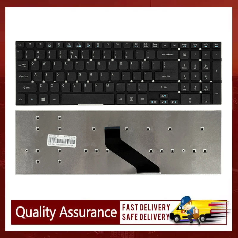 Новая клавиатура для ноутбука Acer Aspire 5830 5830T 5755 V3-571G E5-572 E1-570 E1-572 E1-572G E1-572P E5-572G E5-551 Замена
Новая клавиатура для ноутбука Acer Aspire 5830 5830T 5755 V3-571G E5-572 E1-570 E1-572 E1-572G E1-572P E5-572G E5-551 Замена