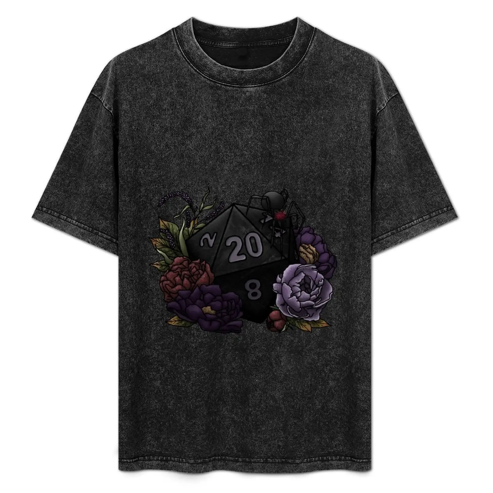 Drow D20 - Tabletop Gaming Dice T-Shirt Classic Basic Casual T-Shirt
Drow D20 - Tabletop Gaming Dice T-Shirt Classic Basic Casual T-Shirt