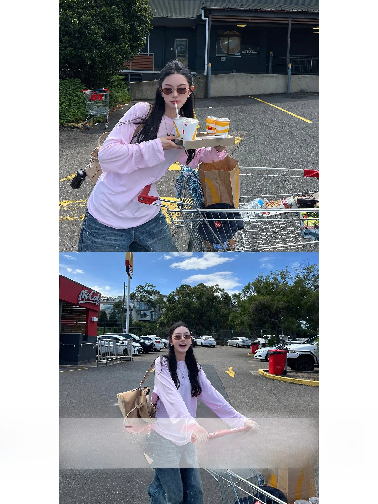 Comfortable Long Sleeve round Neck Loose T-Shirt Four Seasons Suitable Lazy Person T-shirt Modal Cotton Blend Ladies Top
Comfortable Long Sleeve round Neck Loose T-Shirt Four Seasons Suitable Lazy Person T-shirt Modal Cotton Blend Ladies Top