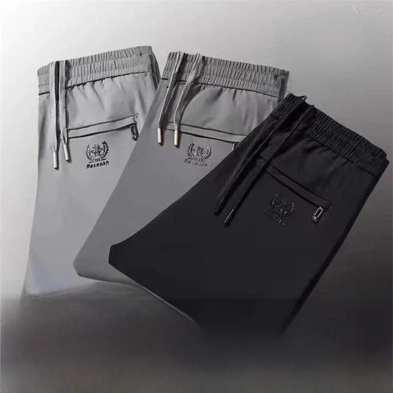 Высококачественные мужские повседневные свободные брюки прямого кроя, тонкие, модные, спортивные, для отдыха, на лето и осень, универсальные и стильные.
Высококачественные мужские повседневные свободные брюки прямого кроя, тонкие, модные, спортивные, для отдыха, на лето и осень, универсальные и стильные.