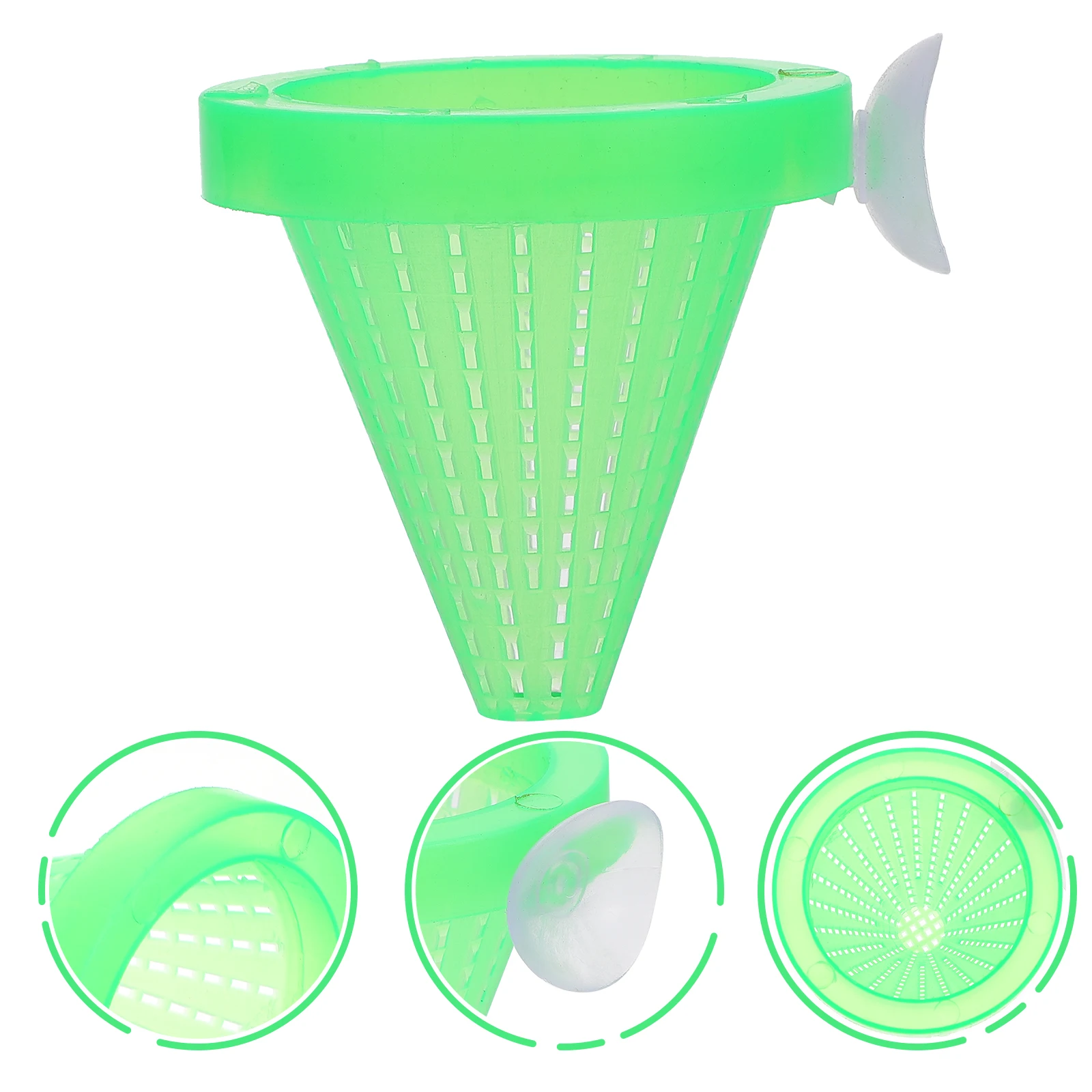 10 pcs Fish Feeder Clear Plastic Containers for Tank Suction Cup Easy Installation Quality Fish Health Transparent
10 pcs Fish Feeder Clear Plastic Containers for Tank Suction Cup Easy Installation Quality Fish Health Transparent