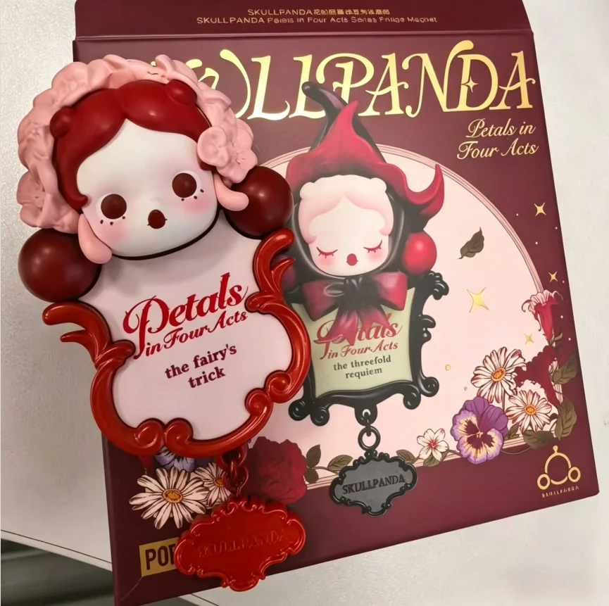 POPMART SKULLPANDA Petals In Four Acts Series Blind Box Mystery Surprise Unpack Fridge Magnet Original Toy Collection
POPMART SKULLPANDA Petals In Four Acts Series Blind Box Mystery Surprise Unpack Fridge Magnet Original Toy Collection
