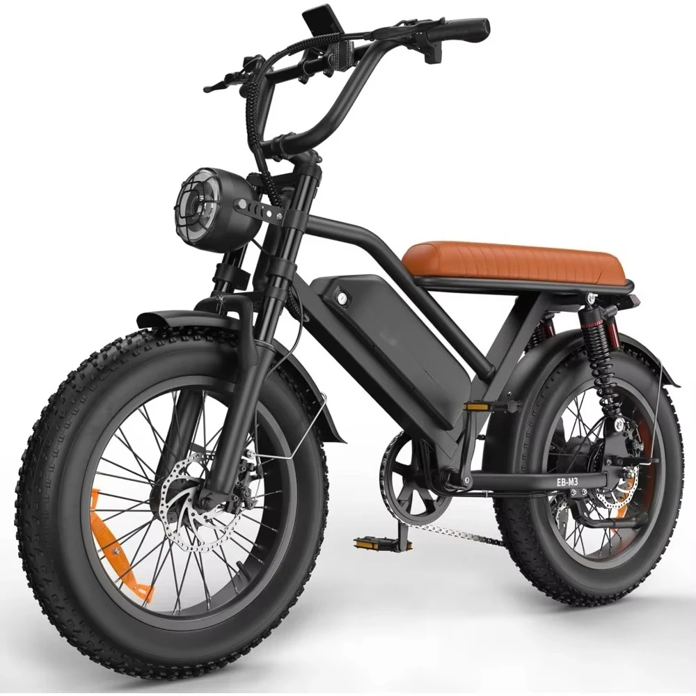 48V 18.2AH electric motorcycle, long seat electric bicycle with full suspension,suitable for mountains, snow, sand, and highways
48V 18.2AH electric motorcycle, long seat electric bicycle with full suspension,suitable for mountains, snow, sand, and highways