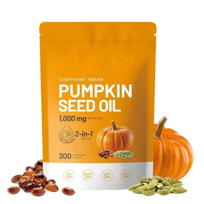 Pumpkin Seed Oil Softgels 300 Capsules Rich in Essentialfatty Acids &antioxidants
Pumpkin Seed Oil Softgels 300 Capsules Rich in Essentialfatty Acids &antioxidants