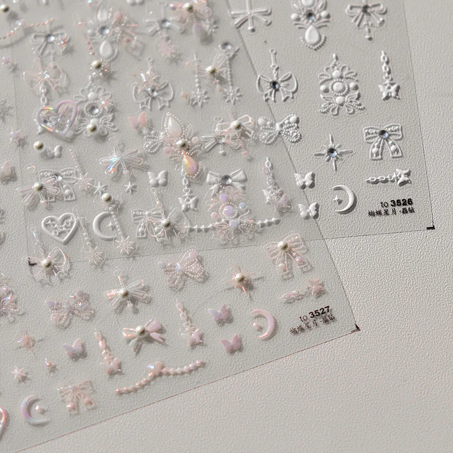 1pcs Crystal Diamond Nail Stickers 5D Laser Bowknot Star Moon Pearl Totem Heart 3D Adhesive Japanese Nail Art Decoration Sticker
1pcs Crystal Diamond Nail Stickers 5D Laser Bowknot Star Moon Pearl Totem Heart 3D Adhesive Japanese Nail Art Decoration Sticker