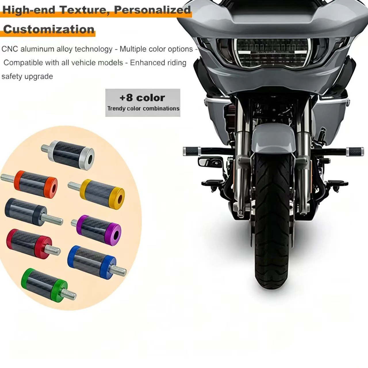 Motorcycle Crash Bar CNC Sliders End CapsFor Harley Softail Slim Heritage Fat Boy Breakout Sport Glide Fat Bob Engine Guard Ends
Motorcycle Crash Bar CNC Sliders End CapsFor Harley Softail Slim Heritage Fat Boy Breakout Sport Glide Fat Bob Engine Guard Ends