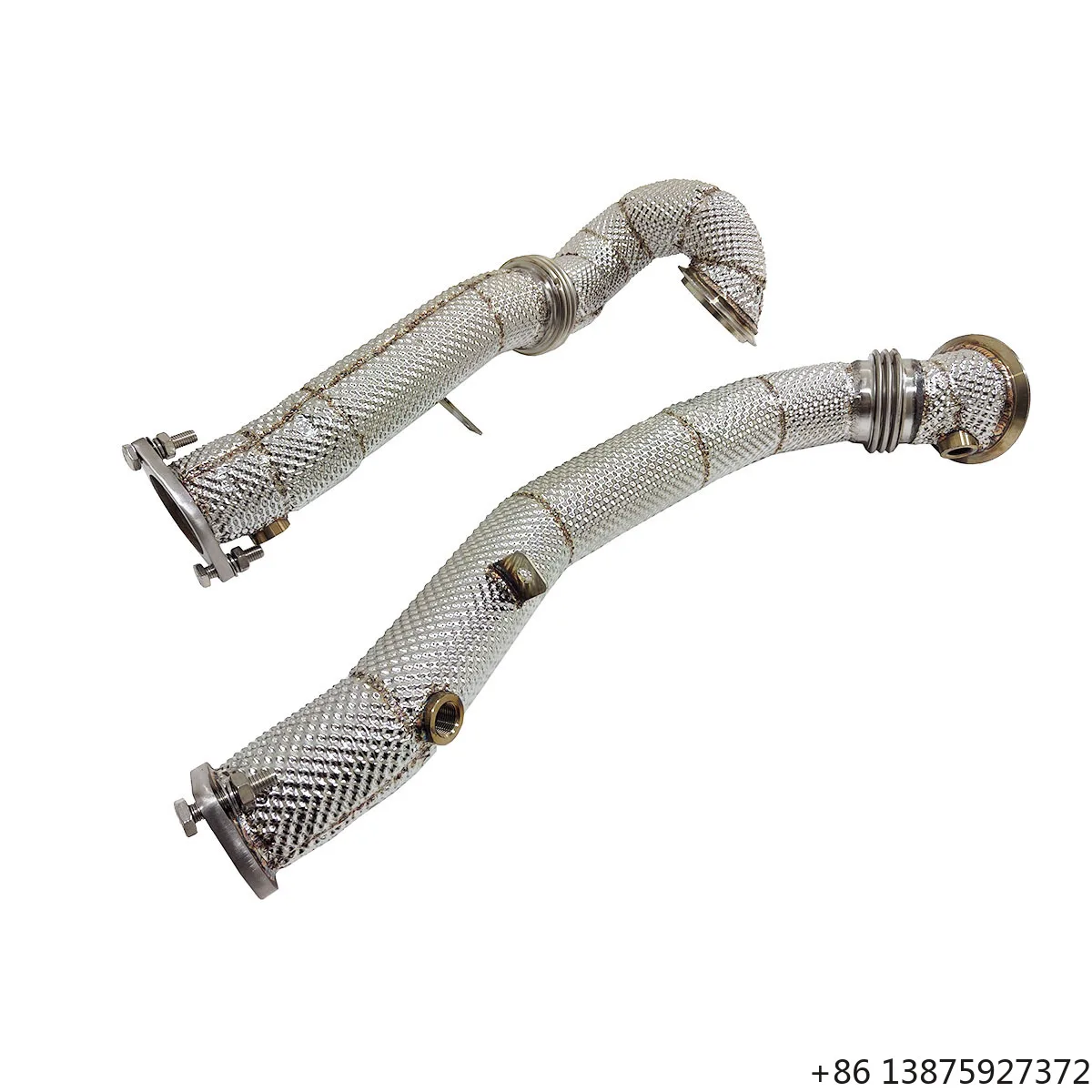 For 2008-2010 X6 N54 3.0T T304 Stainless Steel Sports WITH HEAT SHIELD Metal Catalytic Downpipe Ecnal Product
For 2008-2010 X6 N54 3.0T T304 Stainless Steel Sports WITH HEAT SHIELD Metal Catalytic Downpipe Ecnal Product
