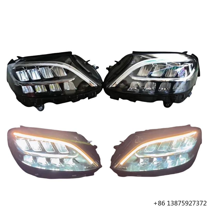 C-Class W205 C200 C300 LED Headlights 12V 6000K 6000lm High Configuration Original New 1 Year Warranty
C-Class W205 C200 C300 LED Headlights 12V 6000K 6000lm High Configuration Original New 1 Year Warranty