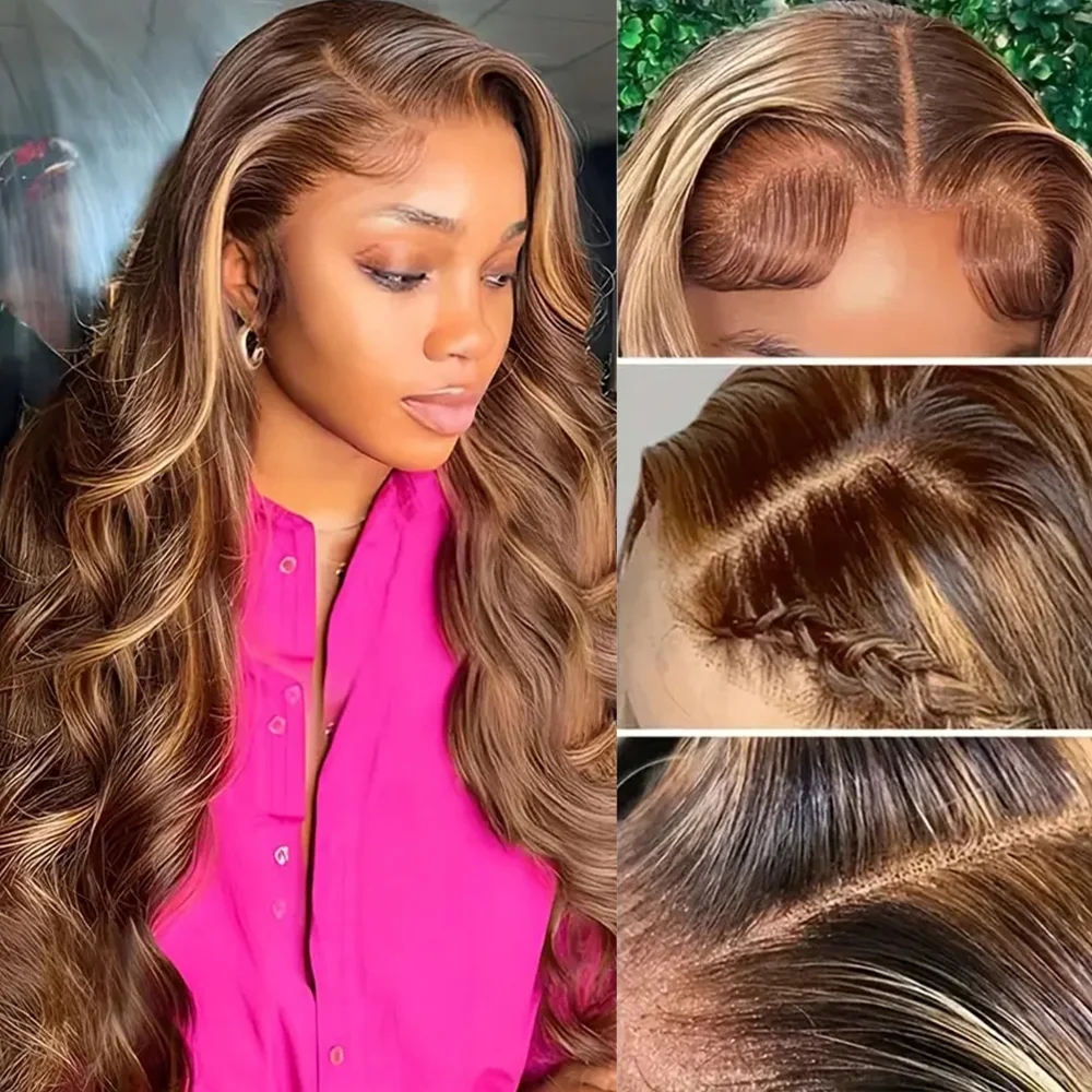 200% Density Highlight Lace Front Wig Human Hair Body Wave 1B/30 13x6 Lace Front Wigs Human Hair Wigs For Women
200% Density Highlight Lace Front Wig Human Hair Body Wave 1B/30 13x6 Lace Front Wigs Human Hair Wigs For Women