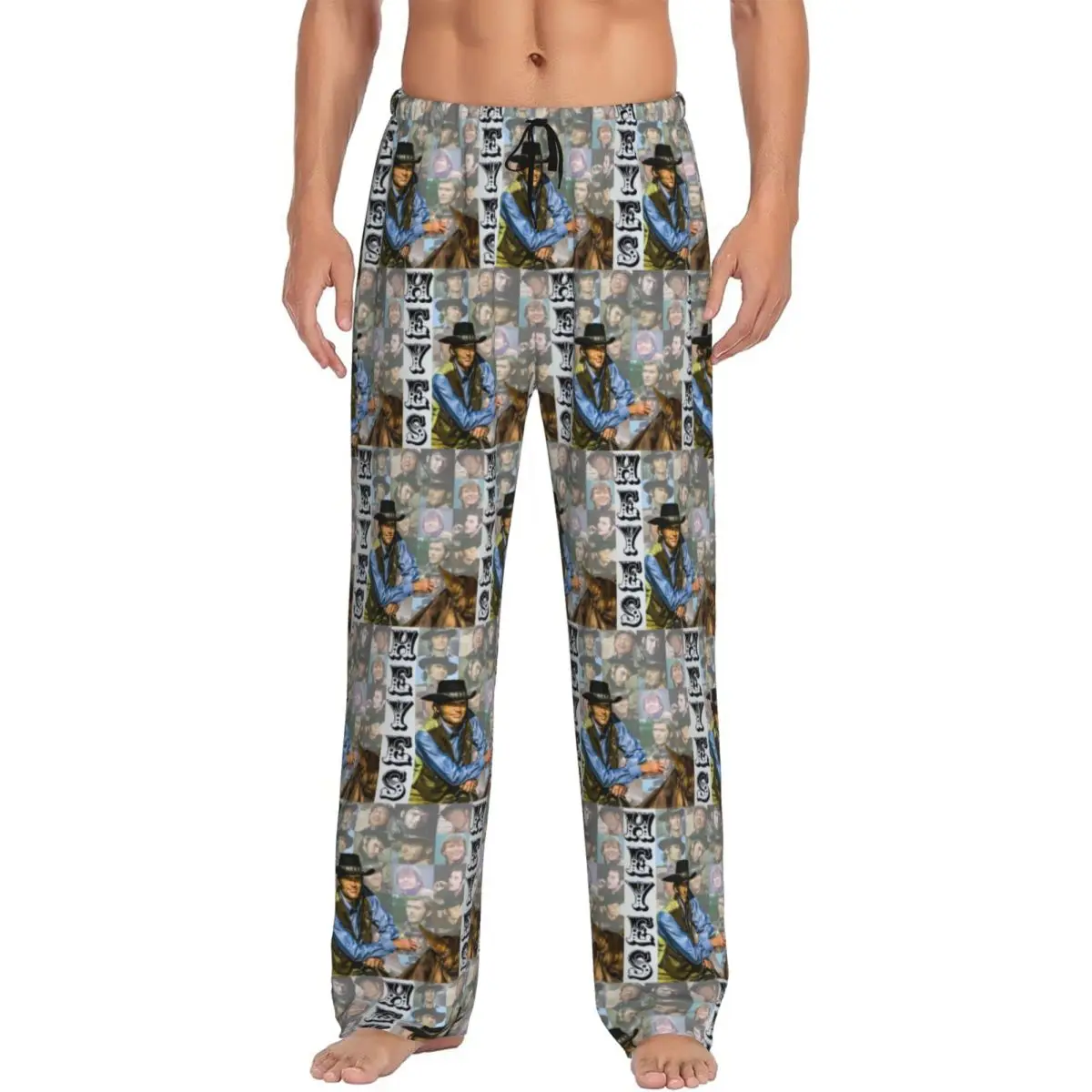 Custom Notorious Hannibal Heyes Pajama Pants Men Sleepwear Sleep Lounge Bottoms with Pockets
Custom Notorious Hannibal Heyes Pajama Pants Men Sleepwear Sleep Lounge Bottoms with Pockets