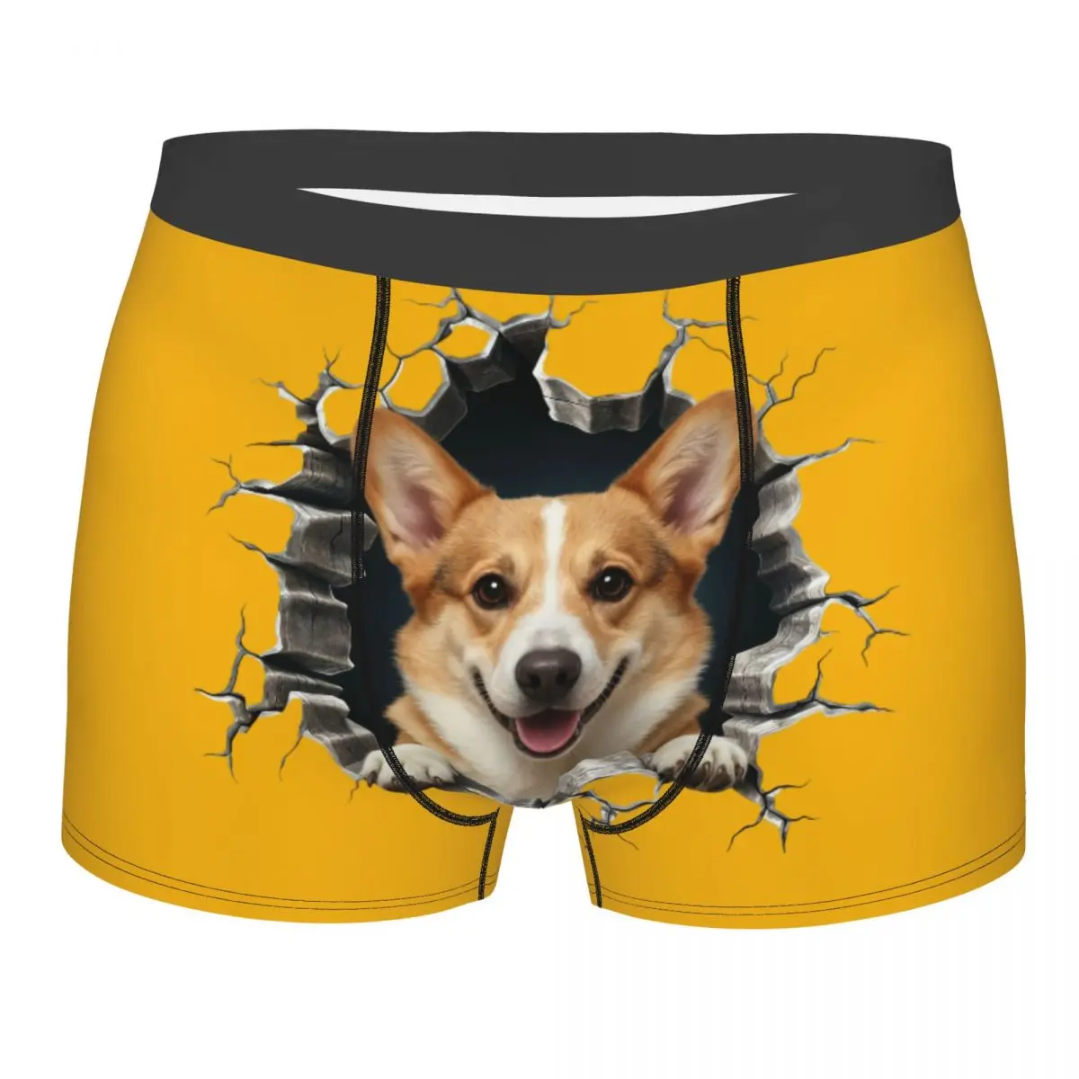 Мужское нижнее белье валлийского корги на День святого Валентина, трусы-боксеры для любителей собак, мягкие шорты, трусы, трусы
Мужское нижнее белье валлийского корги на День святого Валентина, трусы-боксеры для любителей собак, мягкие шорты, трусы, трусы