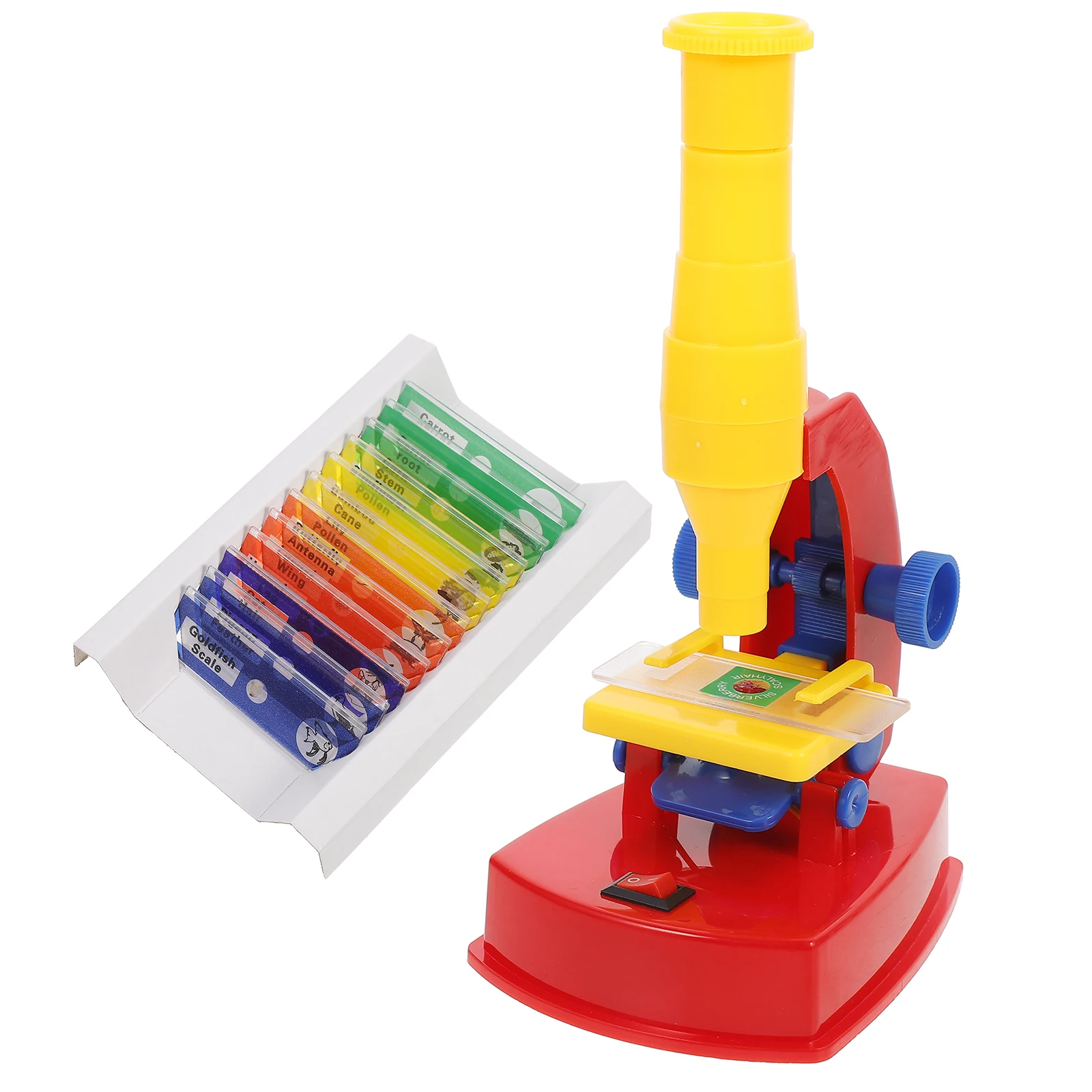 Microscope Toy Kids Science Kit Handheld Starter School Mini Portable 150X Plaything Plastic Adjust Experiment
Microscope Toy Kids Science Kit Handheld Starter School Mini Portable 150X Plaything Plastic Adjust Experiment