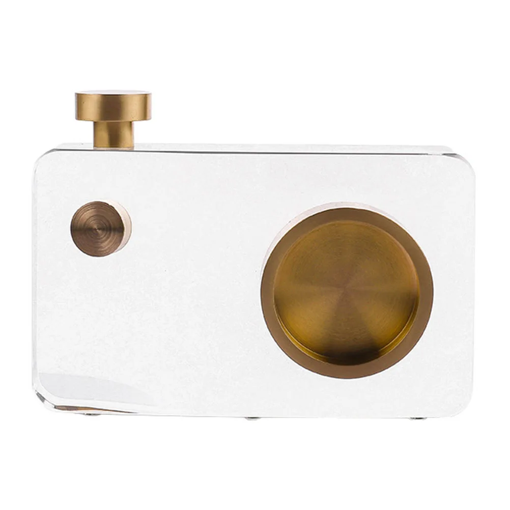 1 Piece Crystal Camera Statue Decor Creative Desktop Ornament for Home Office Cabinet Display Delicate Metal Shaped
1 Piece Crystal Camera Statue Decor Creative Desktop Ornament for Home Office Cabinet Display Delicate Metal Shaped