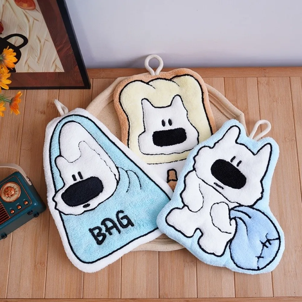 Cartoon Puppy Hand Towel Thickened Soft Strong Water Absorption Coral Fleece Hand Towel Skin-friendly Kitchen Hand Towel
Cartoon Puppy Hand Towel Thickened Soft Strong Water Absorption Coral Fleece Hand Towel Skin-friendly Kitchen Hand Towel