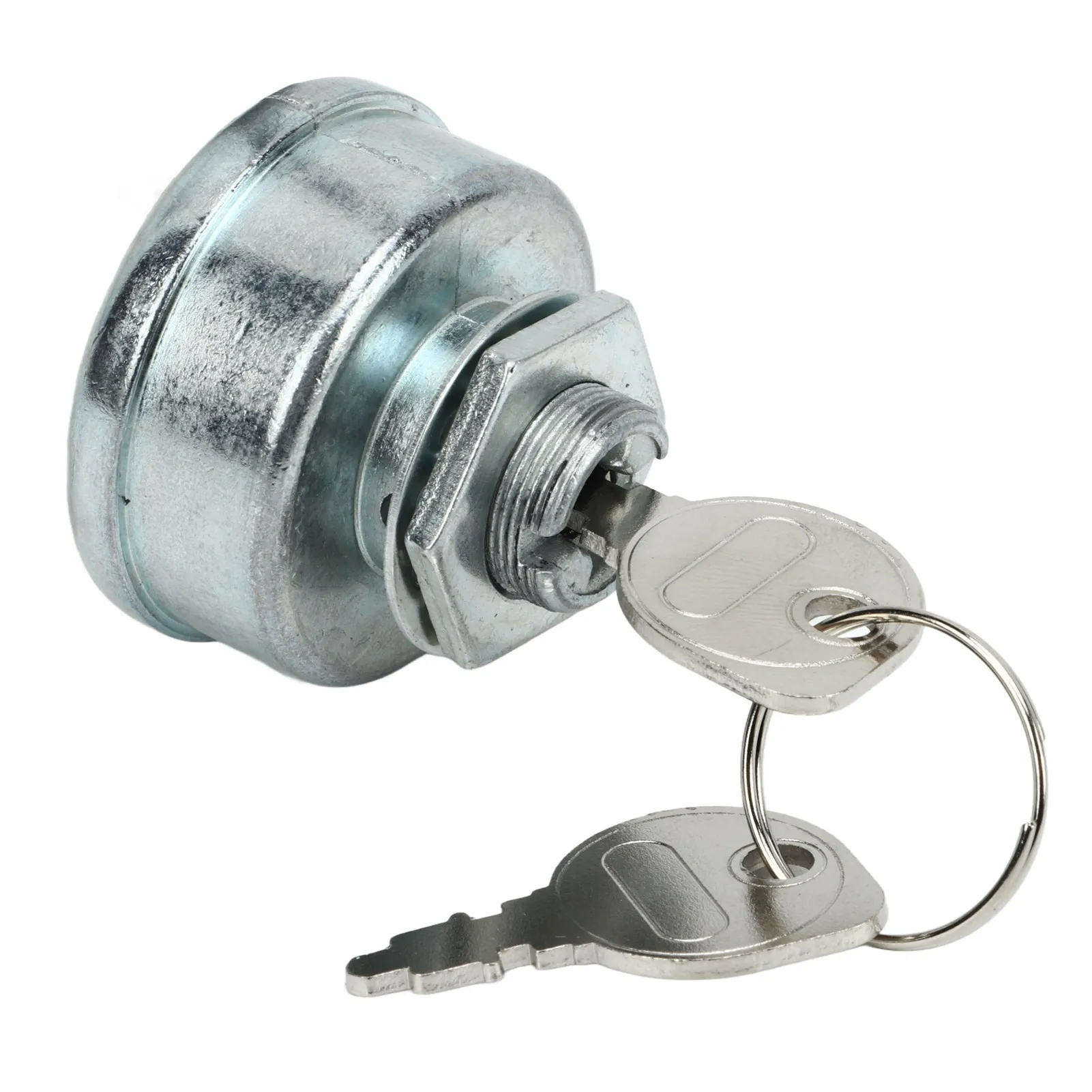 Ignition Starter Switch 365402 5-Pin Lawn Mower Tractor Ignition Key Switch Metal Replacement with 2 Keys for John Deere
Ignition Starter Switch 365402 5-Pin Lawn Mower Tractor Ignition Key Switch Metal Replacement with 2 Keys for John Deere