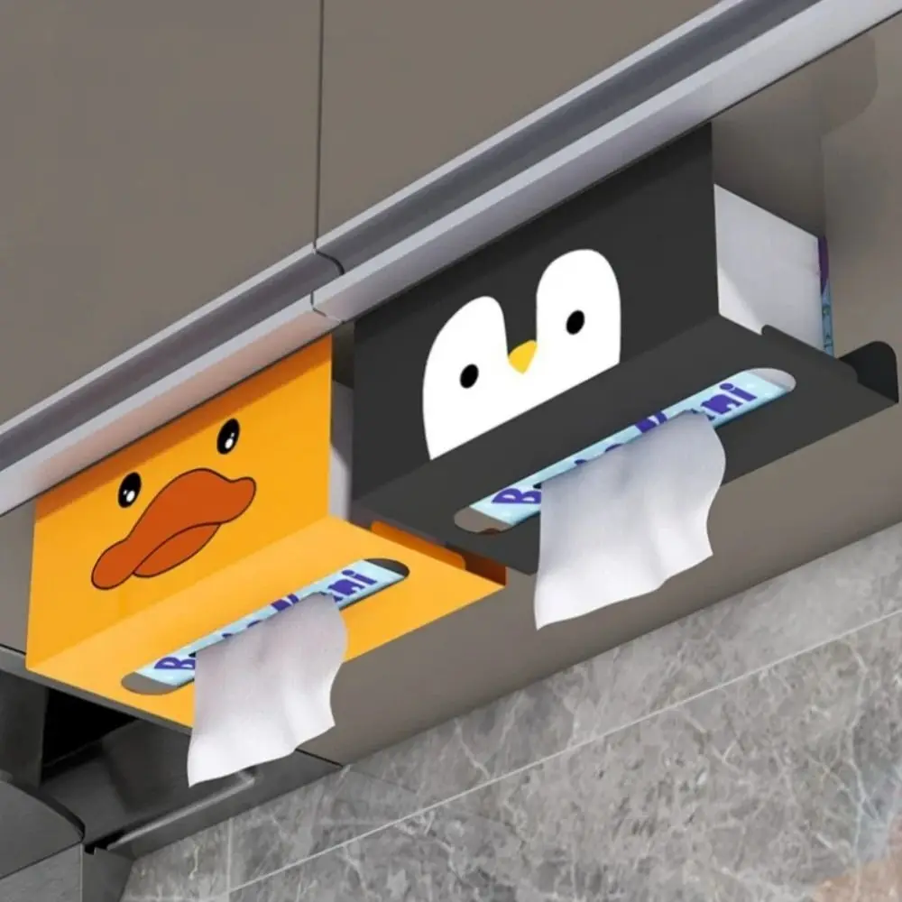 2 PCS Creative Hanging Paper Towel Holder Yellow Duck Penguin Tissue Dispenser Storage Rack Shelf Napkin Hanger Kitchen
2 PCS Creative Hanging Paper Towel Holder Yellow Duck Penguin Tissue Dispenser Storage Rack Shelf Napkin Hanger Kitchen