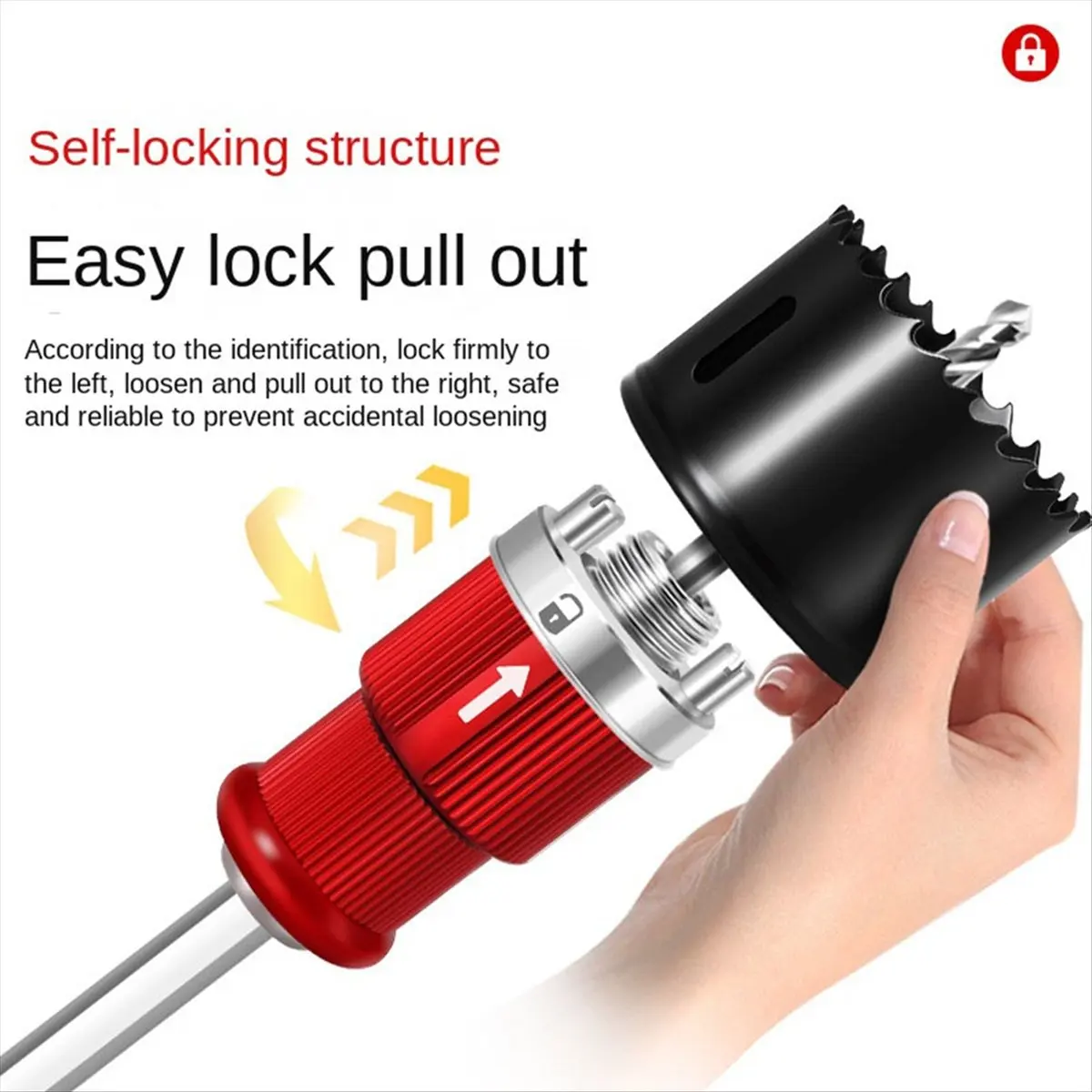 Y584A J~Woodworking Opener Quick Material Removal Bimetallic Opener Fire Pipe Opener Special Connecting Rod 5/8INCH
Y584A J~Woodworking Opener Quick Material Removal Bimetallic Opener Fire Pipe Opener Special Connecting Rod 5/8INCH