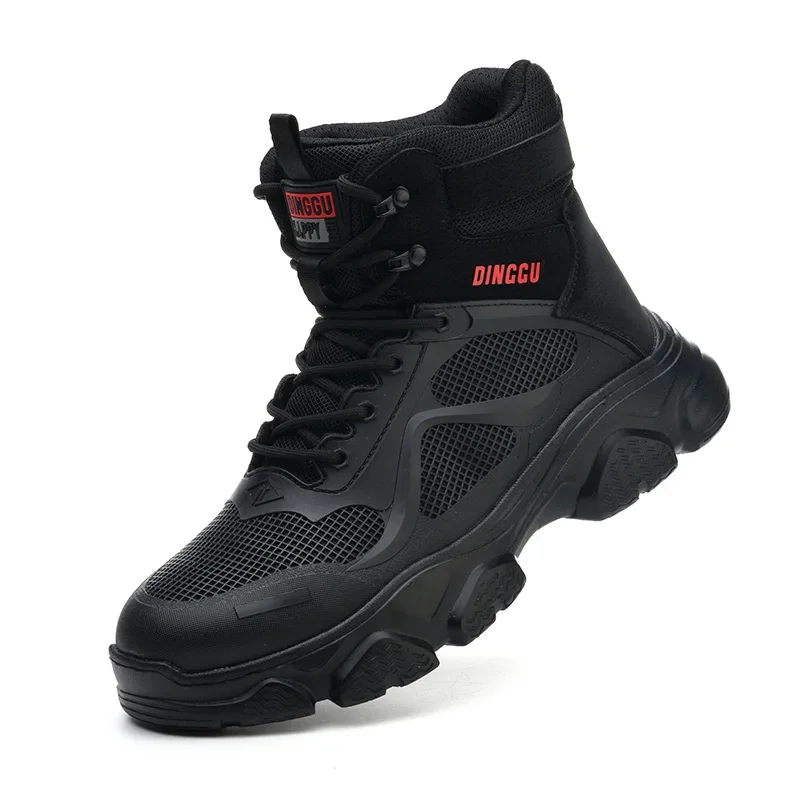 2024 New Safety Shoes Men Boots High Top Work Sneakers Steel Toe Cap Anti-smash Puncture-Proof work Boots Indestructible Shoes
2024 New Safety Shoes Men Boots High Top Work Sneakers Steel Toe Cap Anti-smash Puncture-Proof work Boots Indestructible Shoes