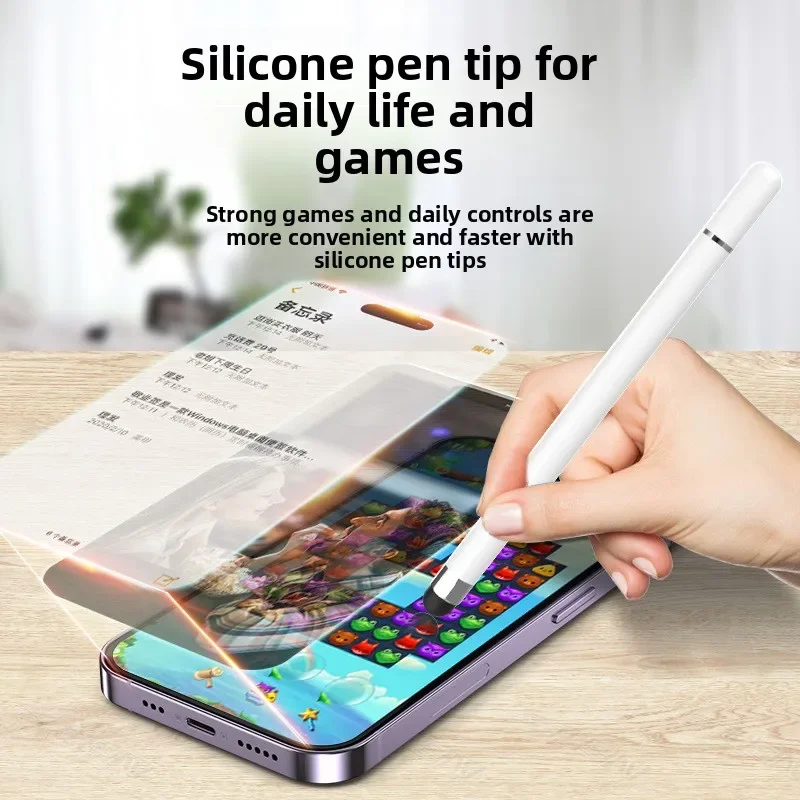 2-in-1 Dual-Tip High Sensitivity Stylus Pen for Tablets, Drawing, Editing & Handwriting on Capacitive Screens
2-in-1 Dual-Tip High Sensitivity Stylus Pen for Tablets, Drawing, Editing & Handwriting on Capacitive Screens