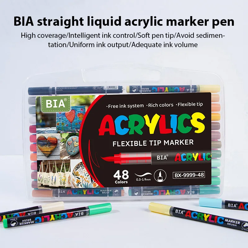 24/48/120 Colors Acrylic Paint Pens Markers Brush Tip Paint Markers For Rock Painting Wood Canvas Stone Christmas Gift DIY Craft
24/48/120 Colors Acrylic Paint Pens Markers Brush Tip Paint Markers For Rock Painting Wood Canvas Stone Christmas Gift DIY Craft