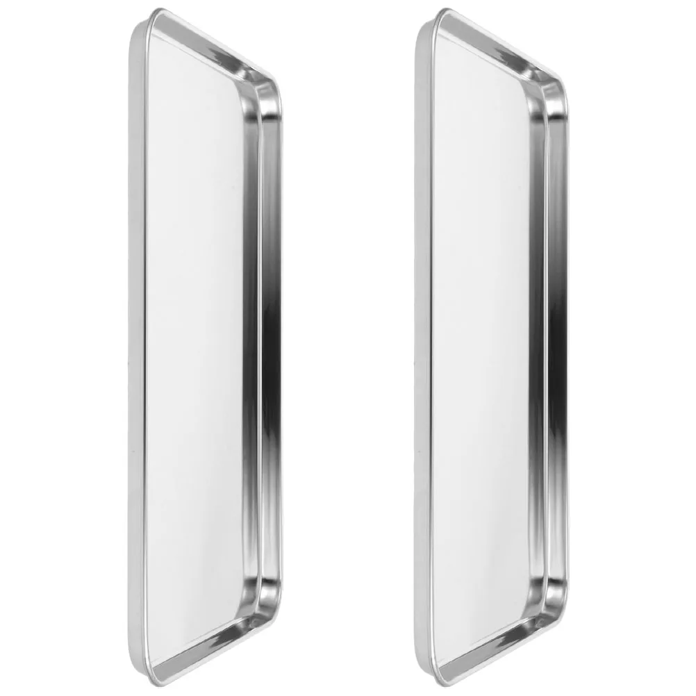 2 шт., поднос для еды из нержавеющей стали, прямоугольное сервировочное блюдо, инструмент для изготовления холодной лапши, дренажная канавка, легко чистится для дома
2 шт., поднос для еды из нержавеющей стали, прямоугольное сервировочное блюдо, инструмент для изготовления холодной лапши, дренажная канавка, легко чистится для дома