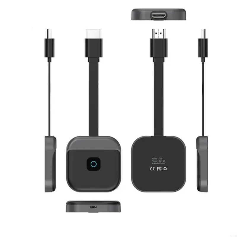 Wireless Display Dongle Adapter,No Setup,No Need Any APP,Streaming Video from Laptop, PC, Smartphone to HDTV
Wireless Display Dongle Adapter,No Setup,No Need Any APP,Streaming Video from Laptop, PC, Smartphone to HDTV