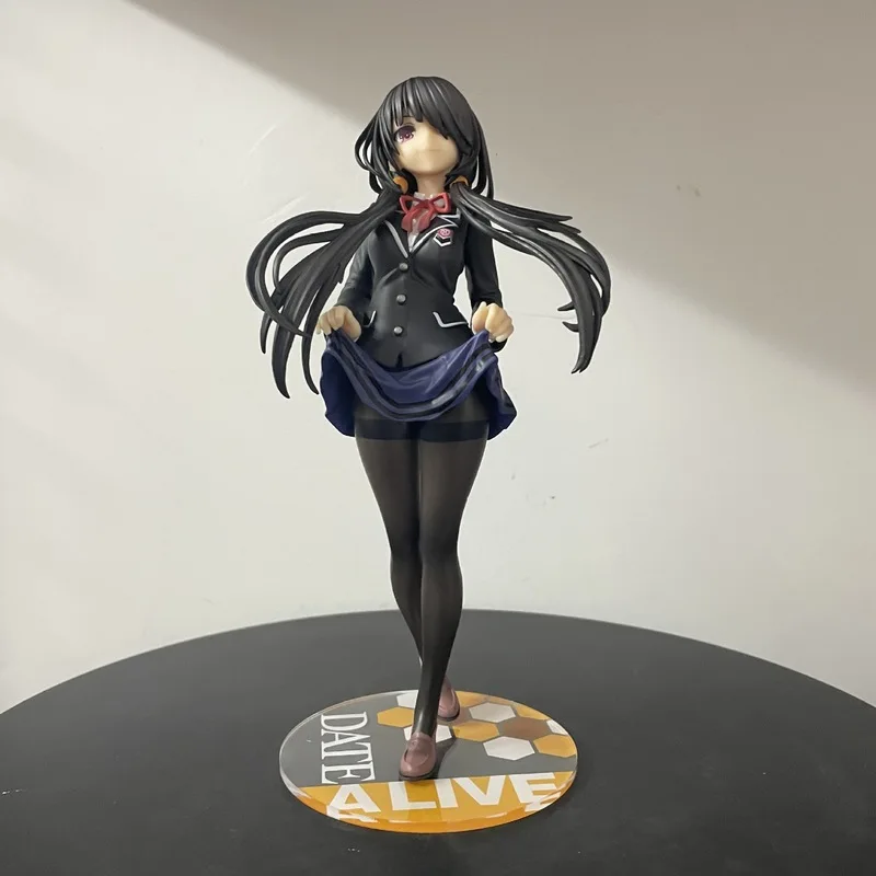 Hot Tokisaki Kurumi School Uniform Action Figure Manga Figurine 22.5cm Gk Statue Doll Model Ornament Anime Peripheral Toys
Hot Tokisaki Kurumi School Uniform Action Figure Manga Figurine 22.5cm Gk Statue Doll Model Ornament Anime Peripheral Toys