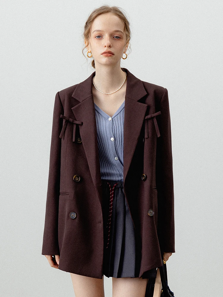 Classic Women's Suit Jaet 2024 Autumn New Design Loose Knot Versatile Top Quali Faionable Outerwear
Classic Women's Suit Jaet 2024 Autumn New Design Loose Knot Versatile Top Quali Faionable Outerwear