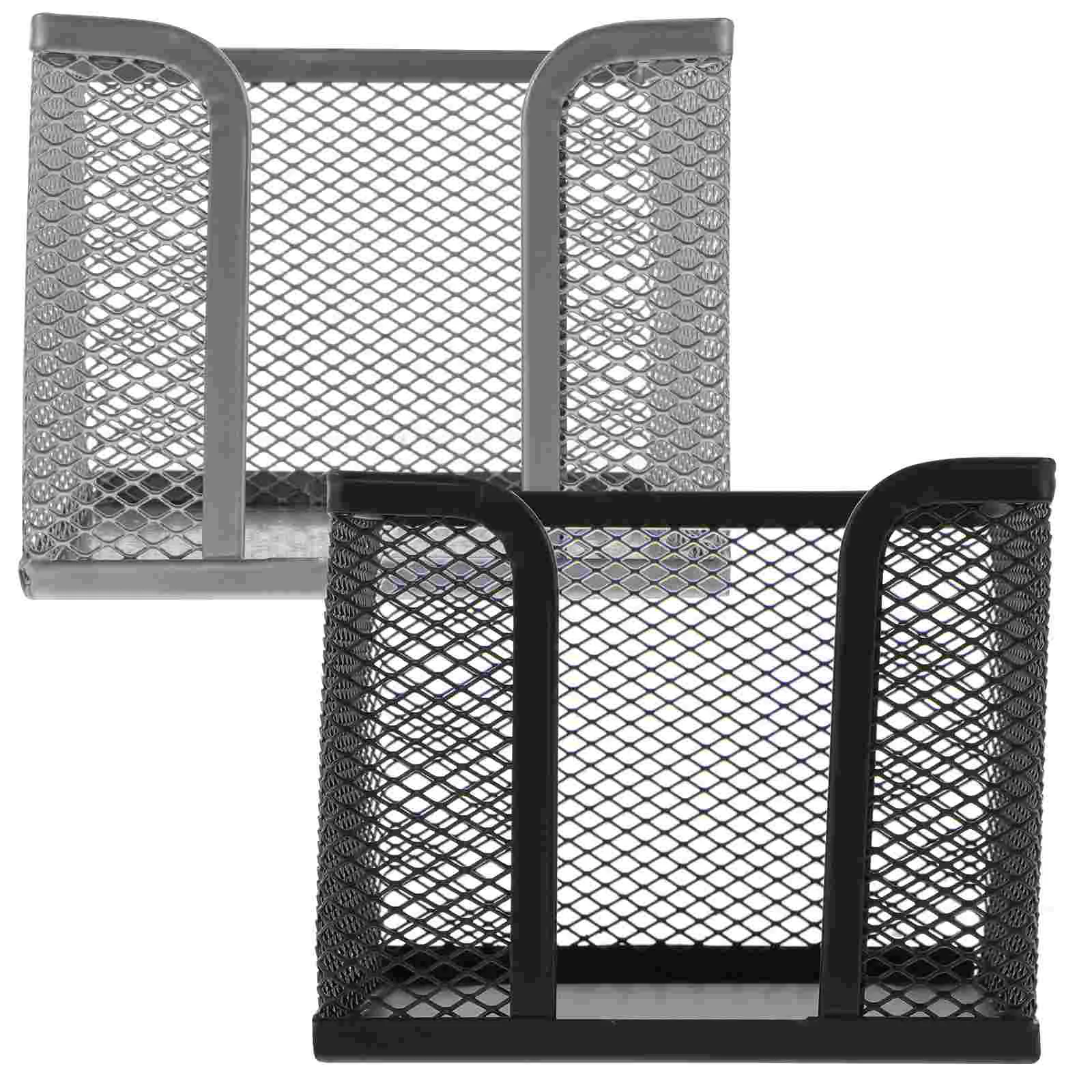 2 Pcs Note Box Memo Pad Holder Desk Papers Office Desks Mesh Case Stainless Steel Pencil Organizer Boxes Pads
2 Pcs Note Box Memo Pad Holder Desk Papers Office Desks Mesh Case Stainless Steel Pencil Organizer Boxes Pads