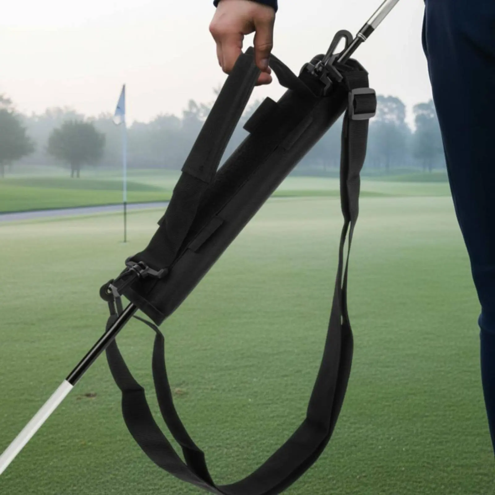 Mini Sporting Club Bag Long-Lasting Oxford Textile Mini Sporting Bag Portable Club Holder Holds 3-6 Clubs for Practice, Outing
Mini Sporting Club Bag Long-Lasting Oxford Textile Mini Sporting Bag Portable Club Holder Holds 3-6 Clubs for Practice, Outing