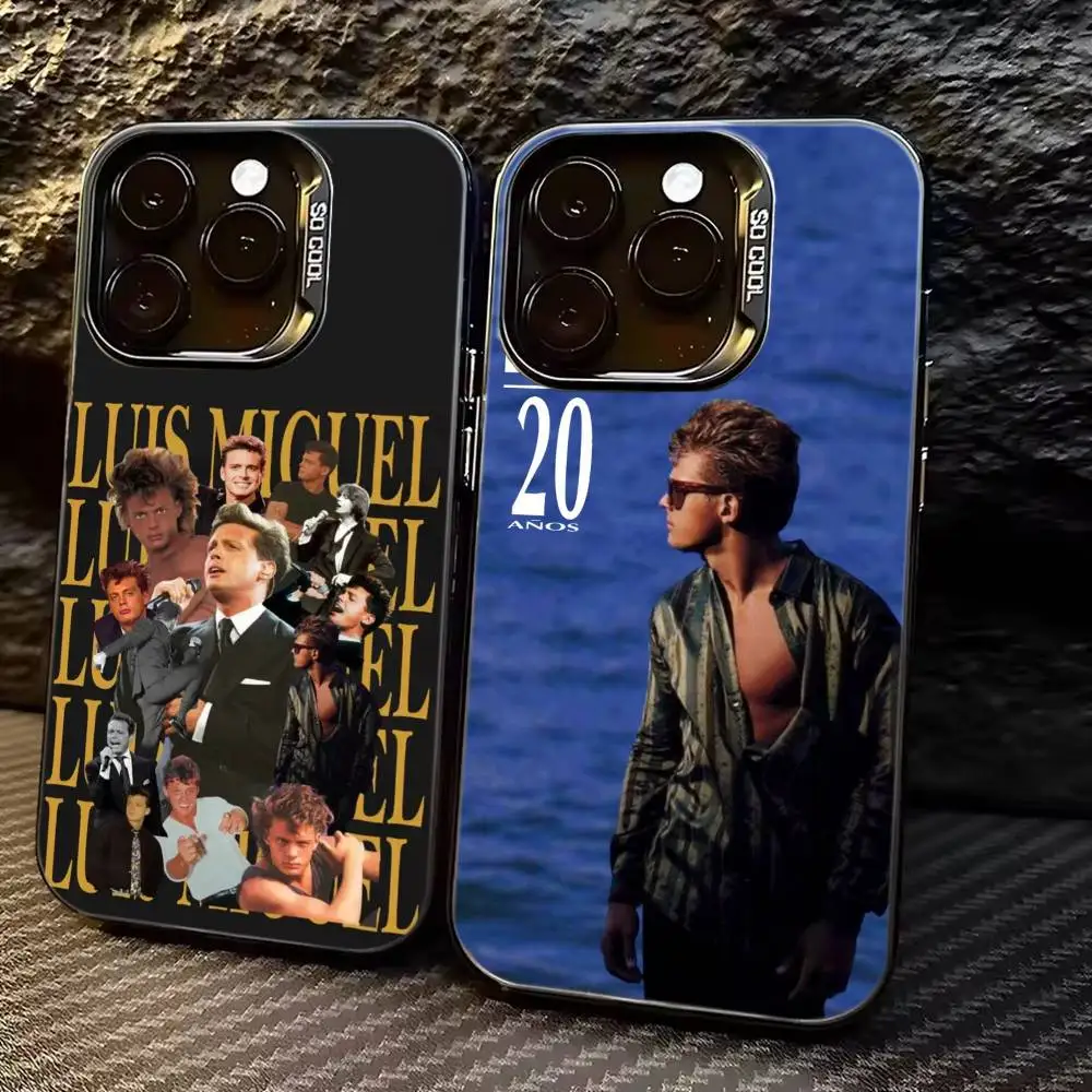 Handsome Singer L-Luis Miguel Phone Case For iPhone 17,16,15,14,13,12,11 Plus,Pro Max,XS,Colorful Silver Phone case Funda Cover
Handsome Singer L-Luis Miguel Phone Case For iPhone 17,16,15,14,13,12,11 Plus,Pro Max,XS,Colorful Silver Phone case Funda Cover
