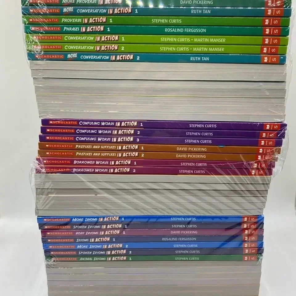 42 английских книжки-рассказчики Scholastic in Action Words/Idioms. Детские книги для чтения с изображением.
42 английских книжки-рассказчики Scholastic in Action Words/Idioms. Детские книги для чтения с изображением.