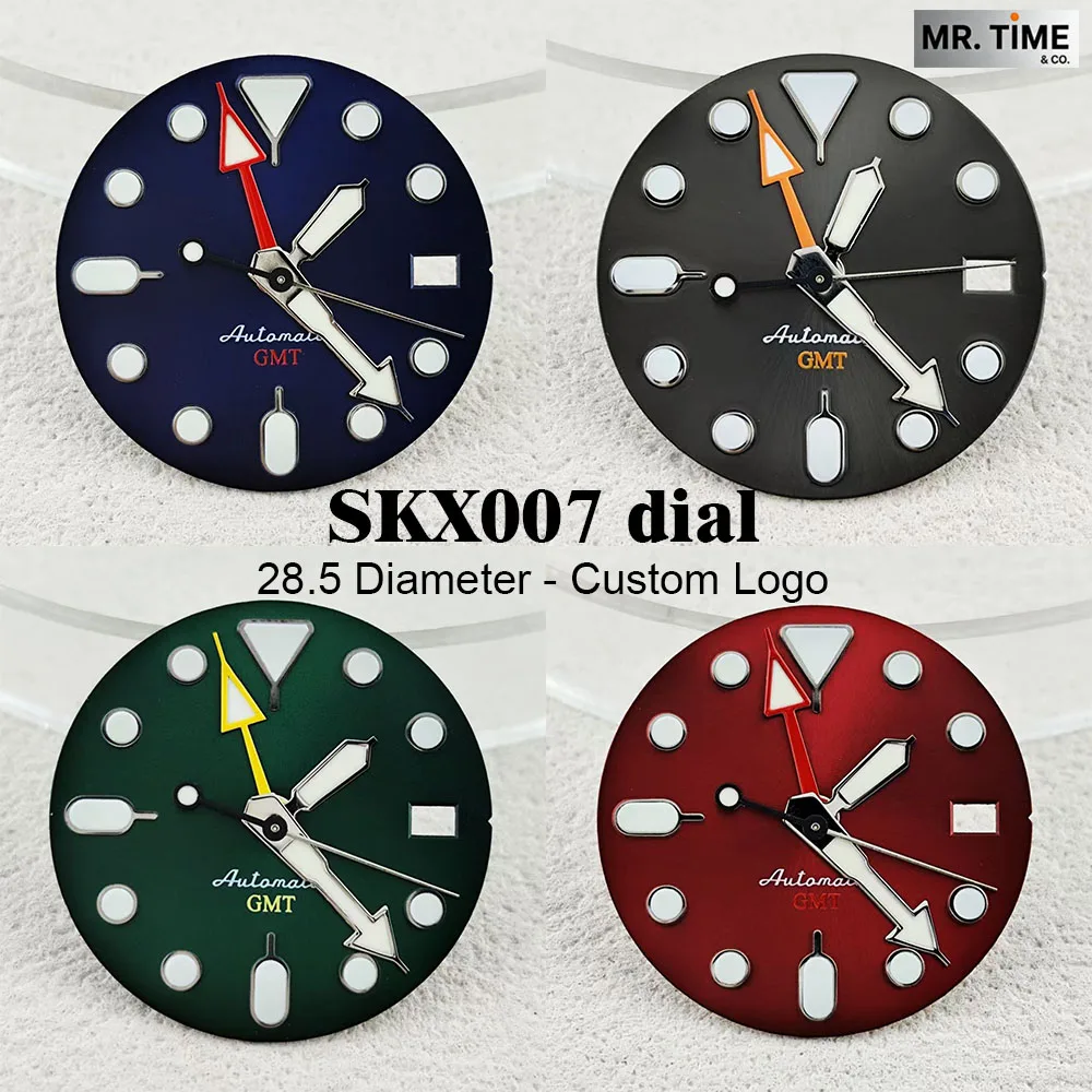 SKX007 dial NH34 dial luminous men's watch modification accessories suitable for NH35/NH34 movement watch accessories
SKX007 dial NH34 dial luminous men's watch modification accessories suitable for NH35/NH34 movement watch accessories
