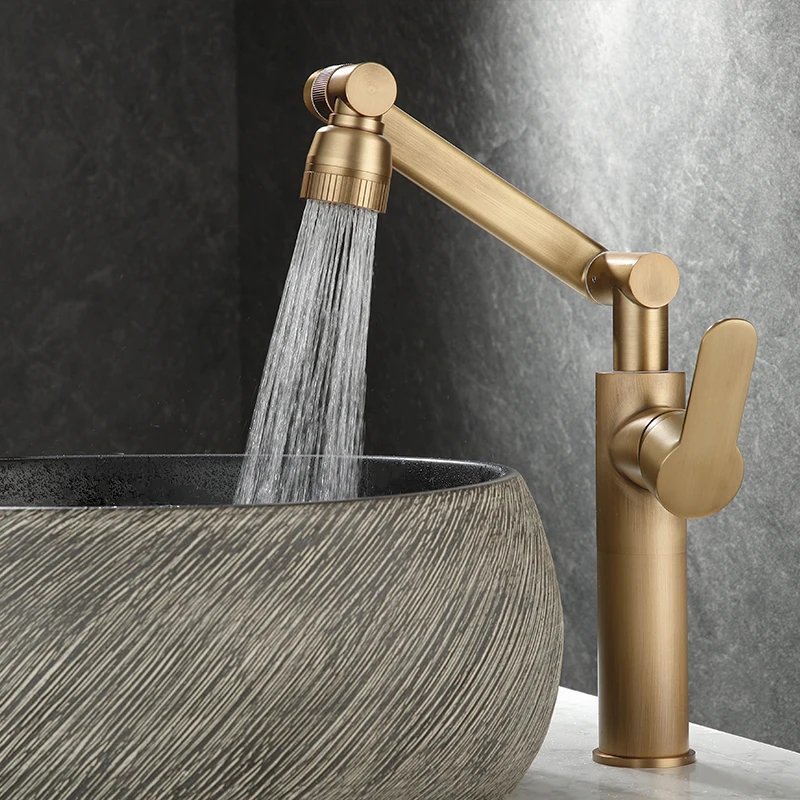 Wanxiang all-copper antique faucet, bathroom basin, wash basin, hot and cold table basin, wash face pool retro heightened
Wanxiang all-copper antique faucet, bathroom basin, wash basin, hot and cold table basin, wash face pool retro heightened