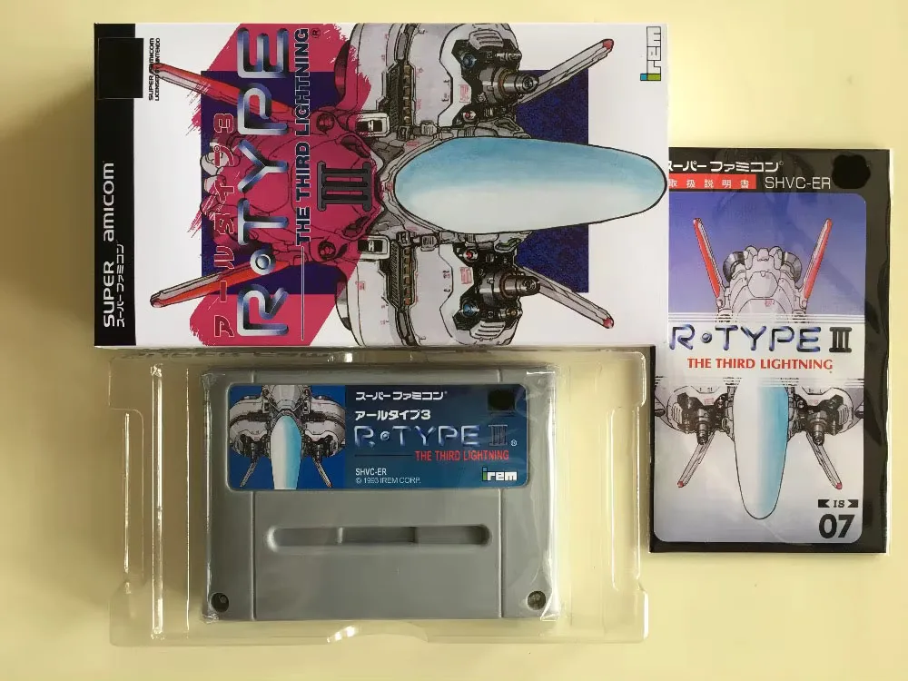 16-битные игры ** R-Type III (версия Japan NTSC-J!! Коробка+Руководство+картридж!! )
16-битные игры ** R-Type III (версия Japan NTSC-J!! Коробка+Руководство+картридж!! )