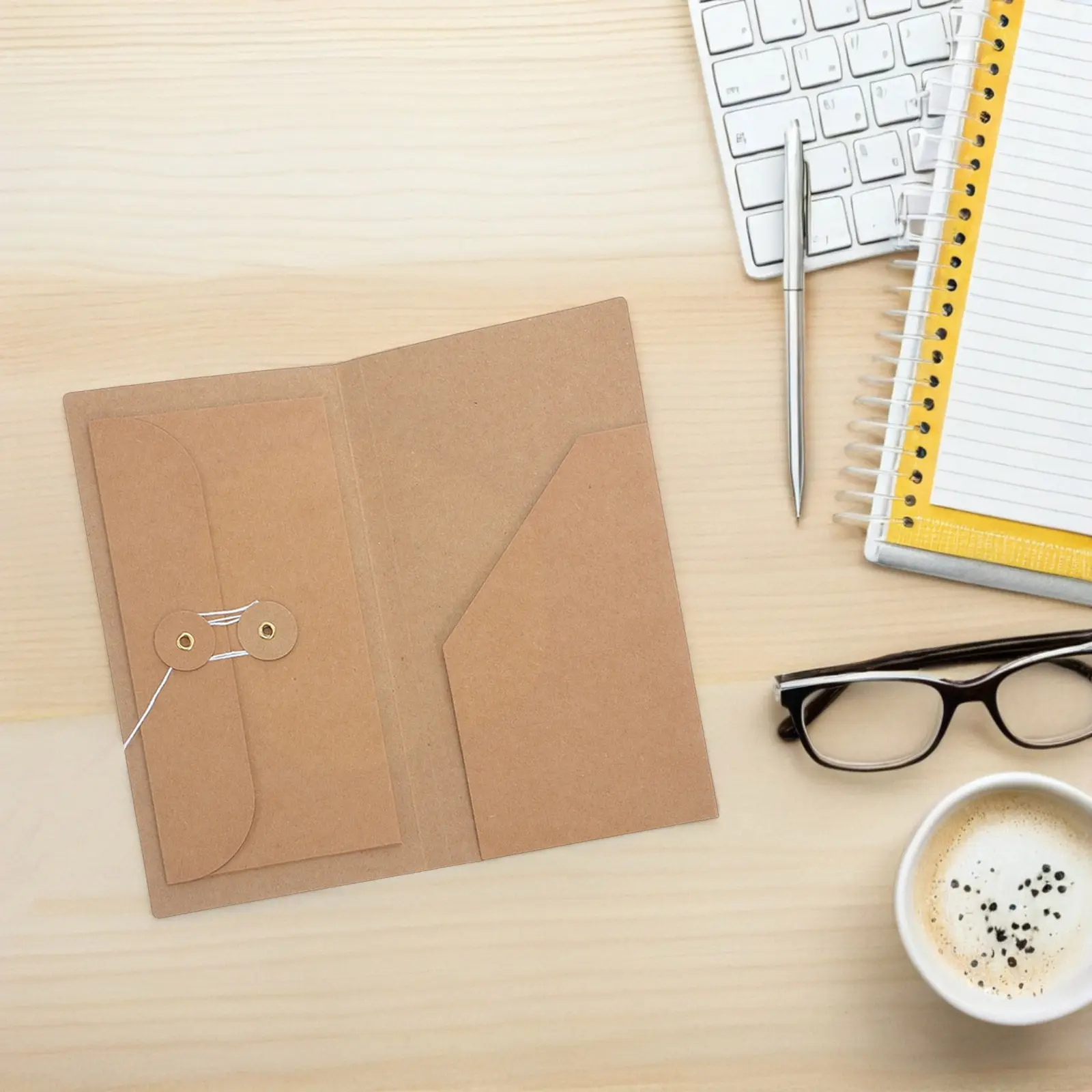 5Pcs Brown Kraft Paper Notebook Insert Pocket 2 in 1 Journal Receipt Organizer Ticket Storage Folder for Planner Diary
5Pcs Brown Kraft Paper Notebook Insert Pocket 2 in 1 Journal Receipt Organizer Ticket Storage Folder for Planner Diary