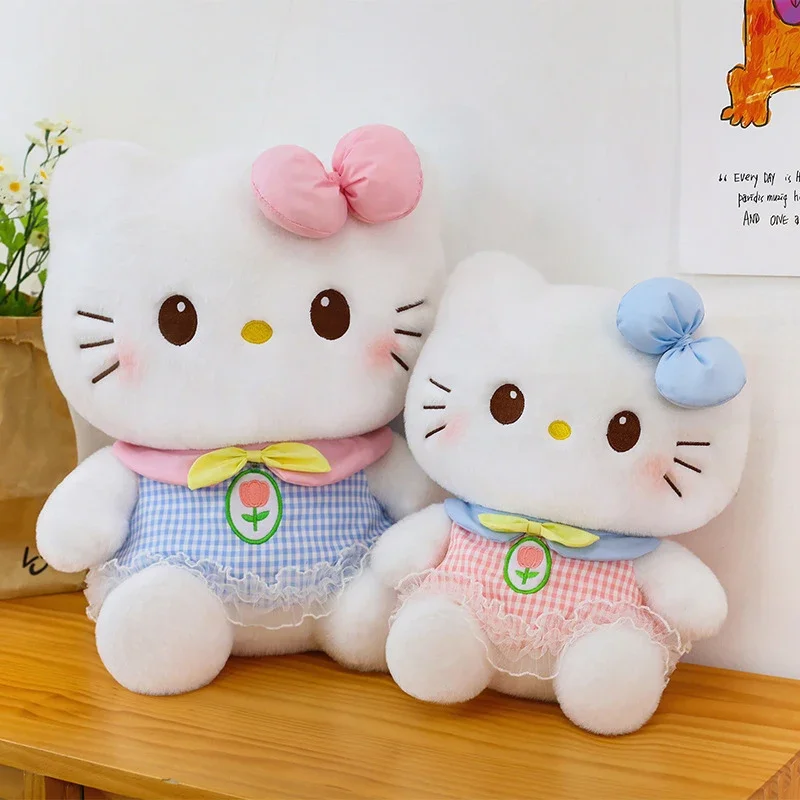 Мягкая игрушка Hello Kitty в платье с розами Sanrio, плюшевая кукла, милый мягкий зверёк для детей, подарок на день рождения, плюшевая подушка для объятий
Мягкая игрушка Hello Kitty в платье с розами Sanrio, плюшевая кукла, милый мягкий зверёк для детей, подарок на день рождения, плюшевая подушка для объятий