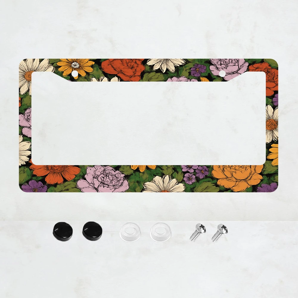 1 шт. рамка для номерного знака с 2 отверстиями и красочным цветочным дизайном, американский стандартный размер, алюминиевый материал, 6x12 дюймов.
1 шт. рамка для номерного знака с 2 отверстиями и красочным цветочным дизайном, американский стандартный размер, алюминиевый материал, 6x12 дюймов.