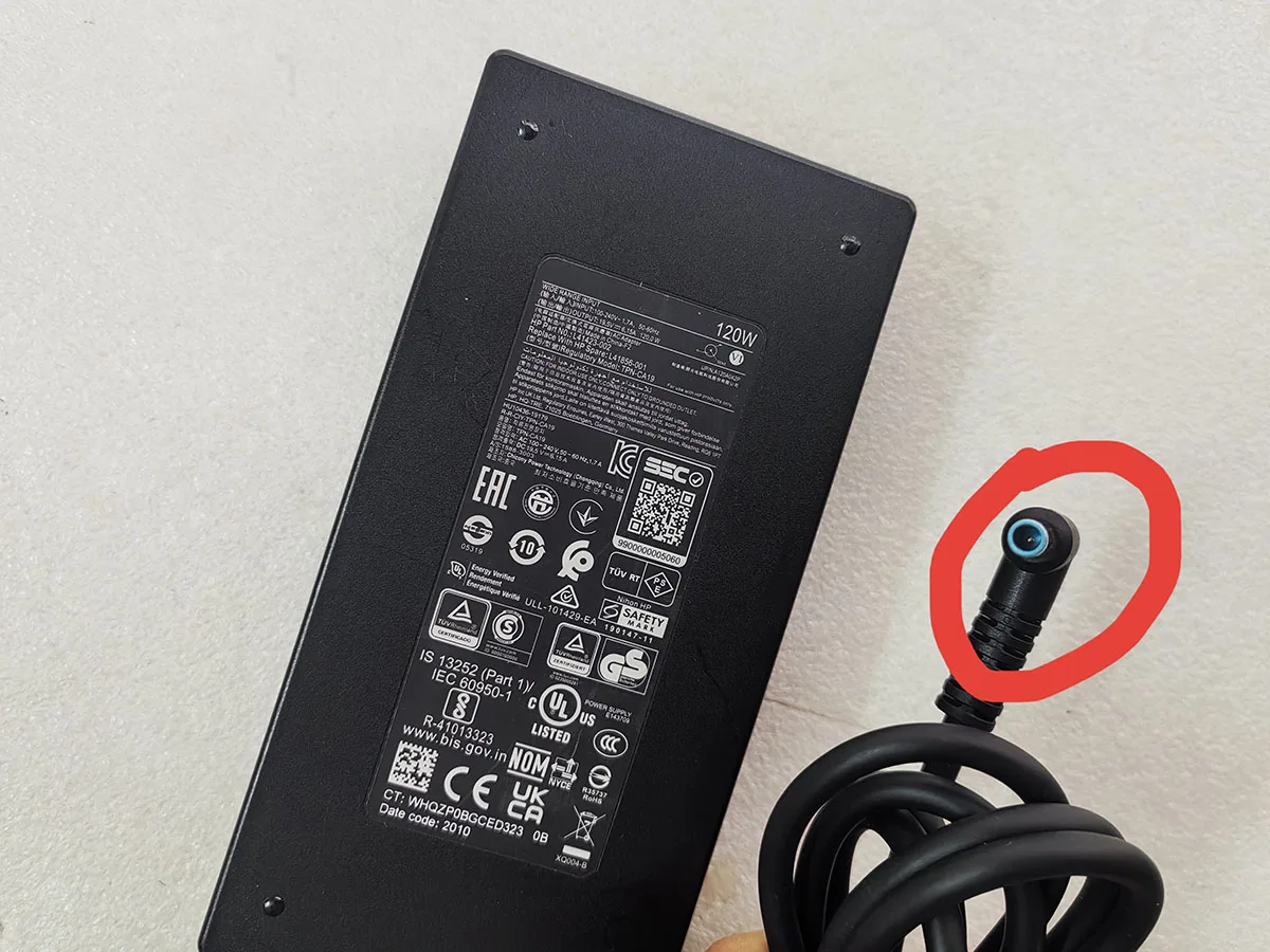 OEM 120W 19.5V 6.15A Blue Tip L41423-002 TPN-CA19 190147-11 for HP OMEN 15-AX033DX 17-W033DX 4.5mm*3.0mm pin AC Adapter
OEM 120W 19.5V 6.15A Blue Tip L41423-002 TPN-CA19 190147-11 for HP OMEN 15-AX033DX 17-W033DX 4.5mm*3.0mm pin AC Adapter