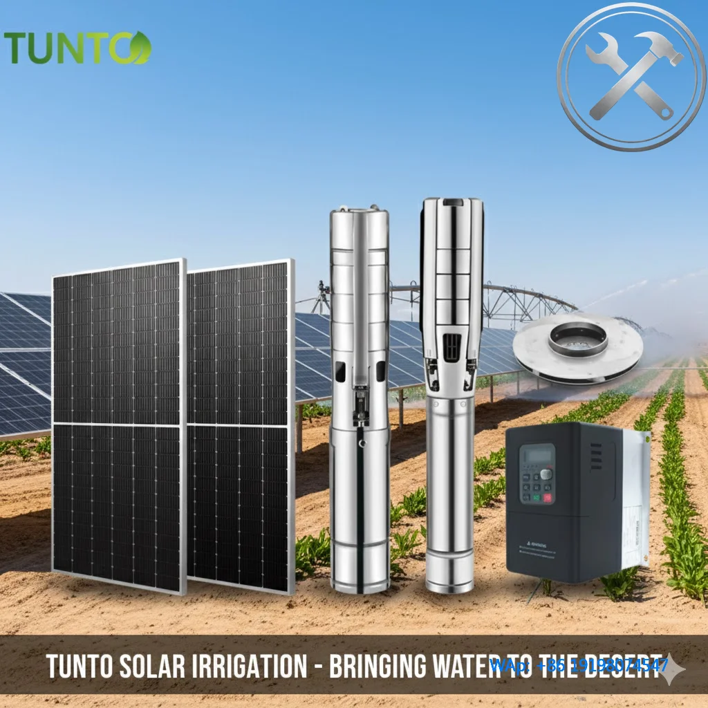 5HP 6Inch Solar DC Submersible Pump Kit 3Inch Outlet High Flow Off Grid Shallow Well Pumping System
5HP 6Inch Solar DC Submersible Pump Kit 3Inch Outlet High Flow Off Grid Shallow Well Pumping System