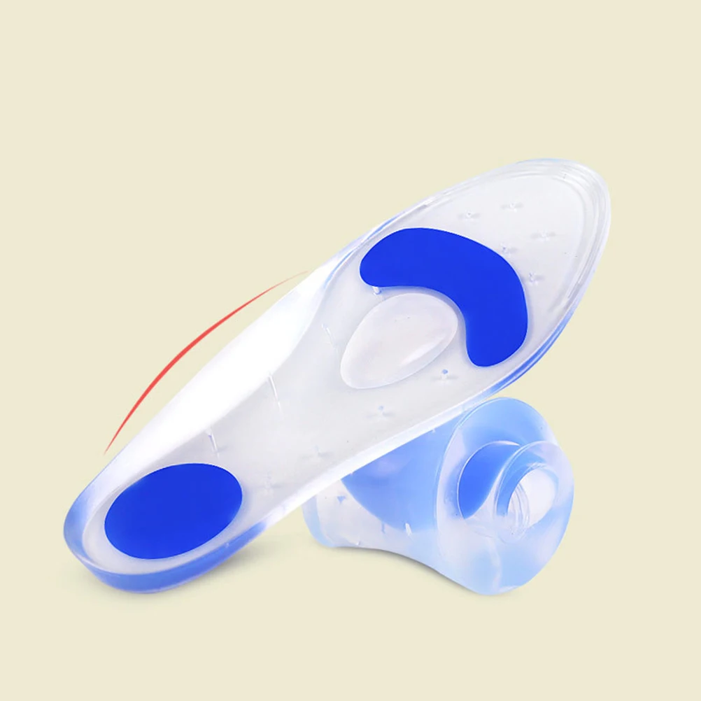 Silicone Arch Insoles Foot Care Cushions Heel Protectors Comfort Pads Sports Massage Shoe Inserts Long Service
Silicone Arch Insoles Foot Care Cushions Heel Protectors Comfort Pads Sports Massage Shoe Inserts Long Service
