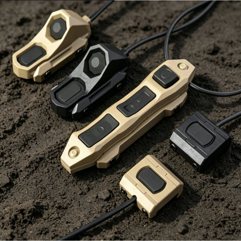 Tactical Dual Triple Remote Pressure Switch 2.5mm SF Plug for PEQ-15 OGL and M600 M300 Flashlight 20mm Rail Toy
Tactical Dual Triple Remote Pressure Switch 2.5mm SF Plug for PEQ-15 OGL and M600 M300 Flashlight 20mm Rail Toy