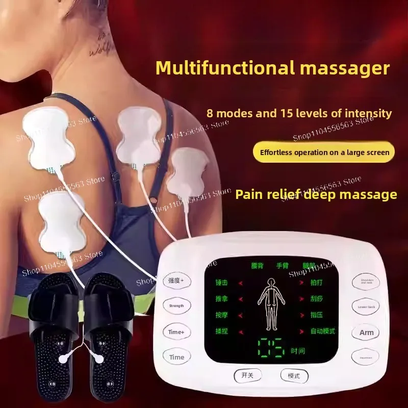 dual-channel electronic pulse with slippers foot micro-electricity
dual-channel electronic pulse with slippers foot micro-electricity