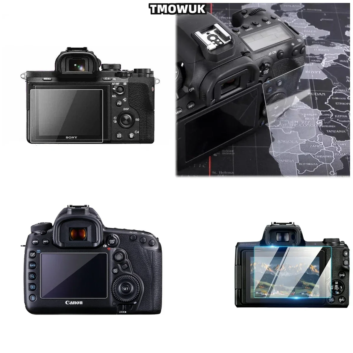 For Canon 5DIII 5DIV 5DS 5DR 1DX, Superb Touch Sensitivity 9H Hardness Film.
For Canon 5DIII 5DIV 5DS 5DR 1DX, Superb Touch Sensitivity 9H Hardness Film.