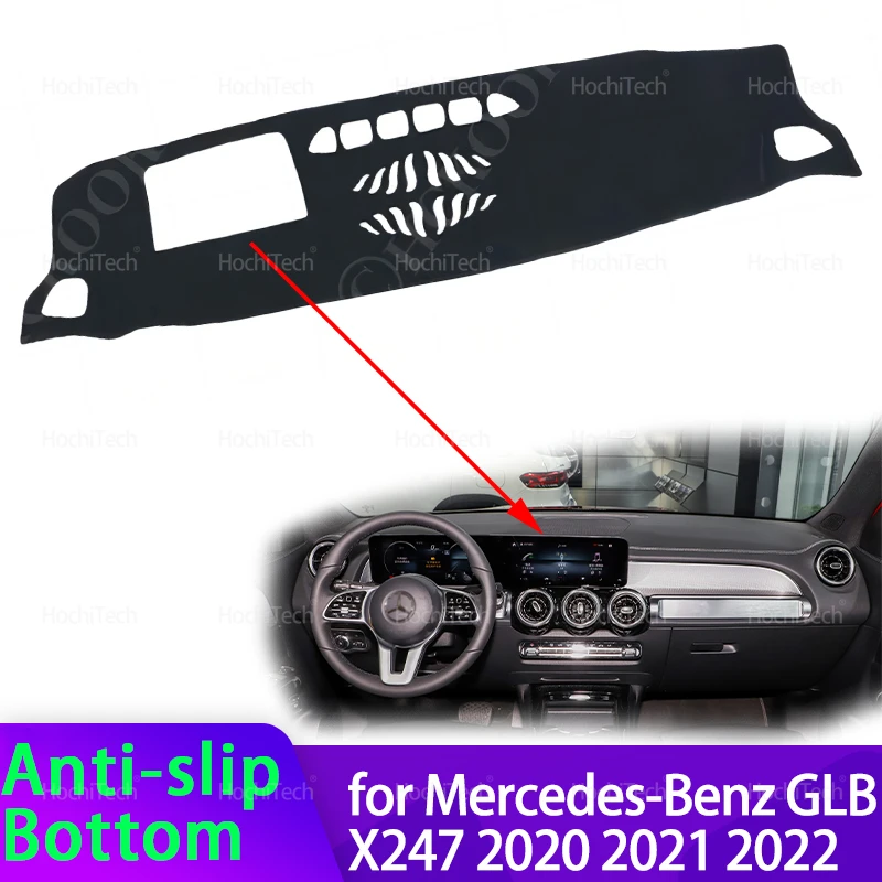 Для Mercedes-Benz GLB-Class X247 2020 2021 2022, чехол для приборной панели автомобиля, избегайте световой коврика, солнцезащитный козырек, анти-УФ-ковры, нескользящий коврик
Для Mercedes-Benz GLB-Class X247 2020 2021 2022, чехол для приборной панели автомобиля, избегайте световой коврика, солнцезащитный козырек, анти-УФ-ковры, нескользящий коврик