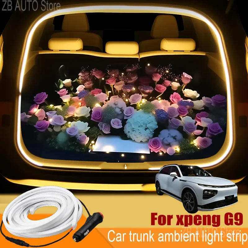 For xpeng G9 Automobile trunk ambient light automatic sensing car interior lighting with accessories
For xpeng G9 Automobile trunk ambient light automatic sensing car interior lighting with accessories