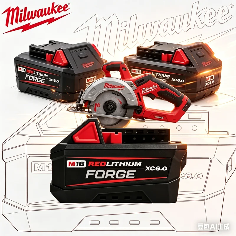 New Original 6Ah Milwaukee Rechargeable Battery Be Suitable for Milwaukee M18 XC 48-11-2402 48-11-2411 48-11-2401 Cordless Tools
New Original 6Ah Milwaukee Rechargeable Battery Be Suitable for Milwaukee M18 XC 48-11-2402 48-11-2411 48-11-2401 Cordless Tools