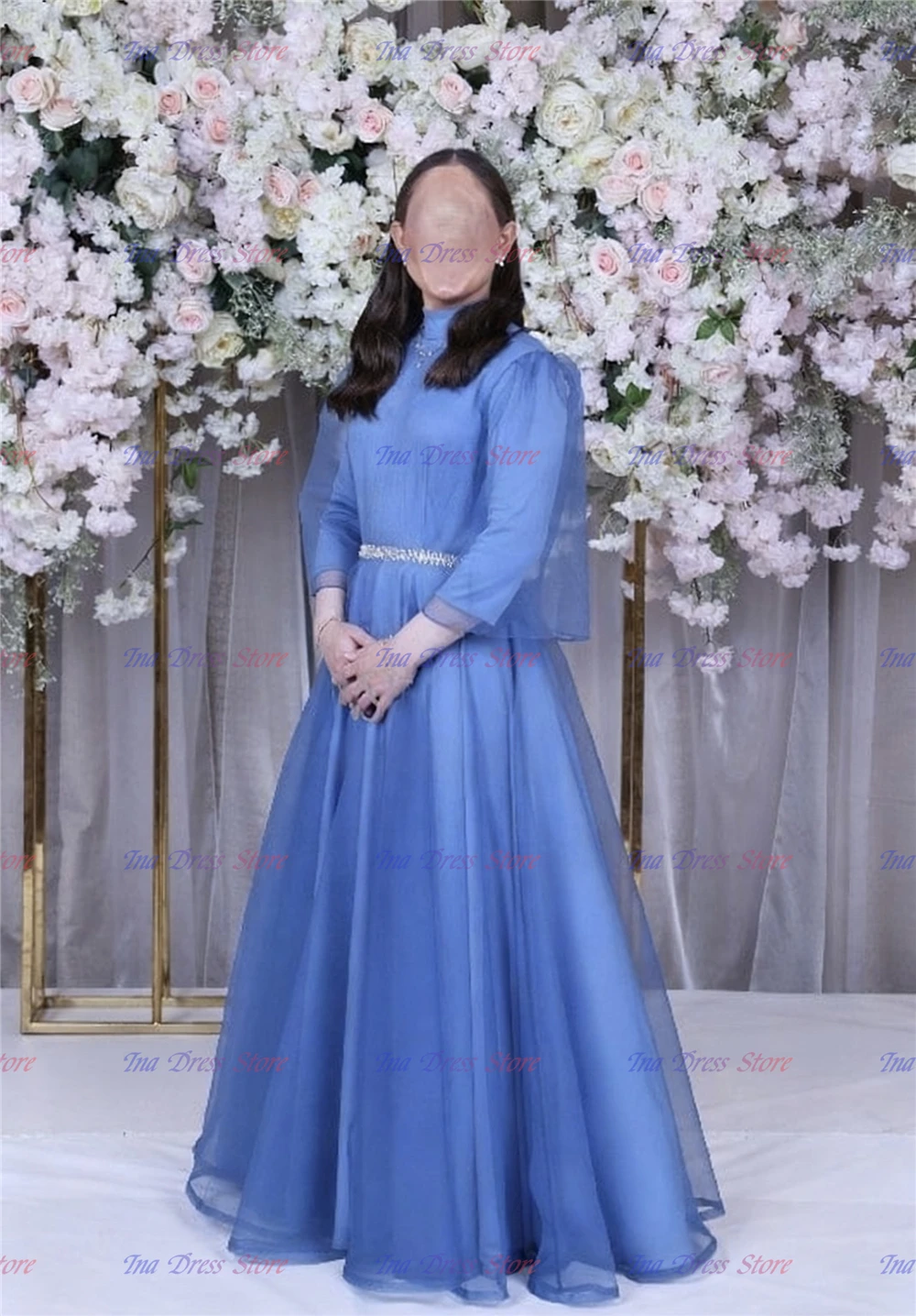 Quality Elegant Blue First Communion A-Line Flower Girl Dress for Wedding Girl Kids Birthday Party Evening Ball Gowns
Quality Elegant Blue First Communion A-Line Flower Girl Dress for Wedding Girl Kids Birthday Party Evening Ball Gowns