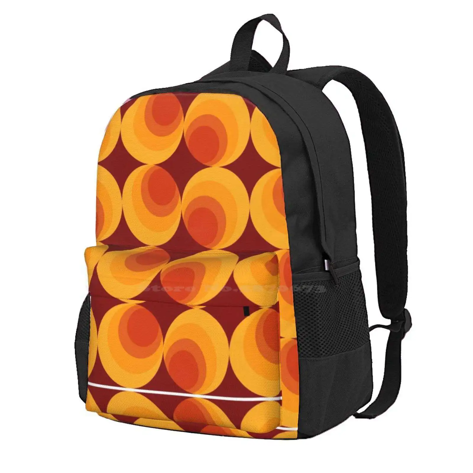 Seventies Burnt Orange Pattern Hot Sale Schoolbag Backpack Fashion Bags 1970S Retro Midcentury Mid Century Burnt Orange Circles
Seventies Burnt Orange Pattern Hot Sale Schoolbag Backpack Fashion Bags 1970S Retro Midcentury Mid Century Burnt Orange Circles
